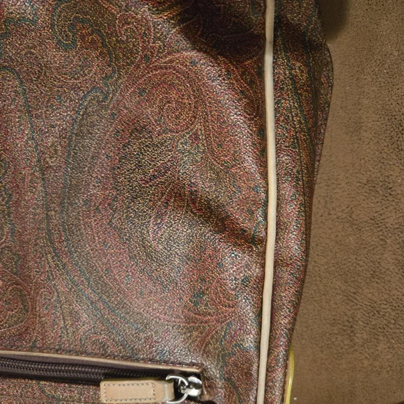 Etro Multicolor Paisley Men's Messenger Bag - Picture 5 of 11